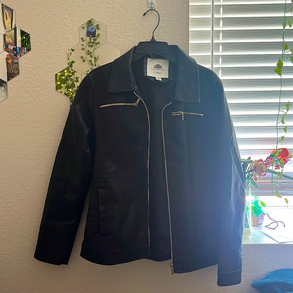 Sunset Lane Leather Jacket (XL)
